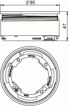 OBO US80 32 Kanalauslass f.Bauhöhe 