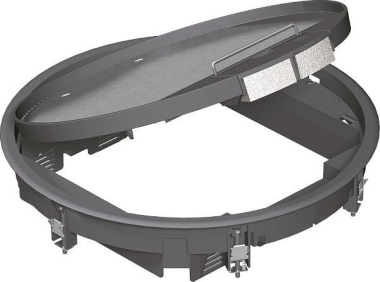 OBO GESR9 10U 9011 Geräteeinsatz 