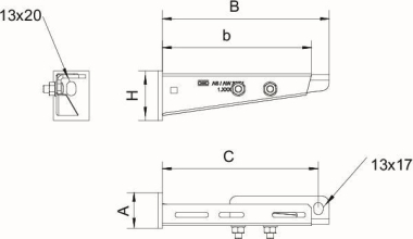OBO AW30F31 FT Ausleger 