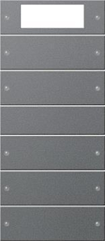 GIRA 219528 Wippenset 5fach Plus (2+3) 