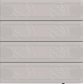 GIRA 5054028 Tastsensor4 24V 4fach TS4 