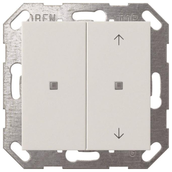 GIRA 517527 Taster Wippe 2fach unbedr./ 