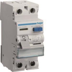 Hager Fi-Schalter 2polig 6kA 40A CFA240D 