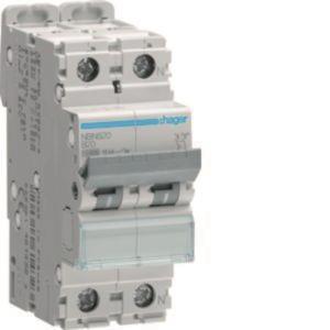 Hager Leitungsschutzschalter 1P+N NBN520 