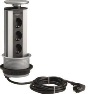 Hager Tischeinbaumodul 3Steck-  G7043LAN 