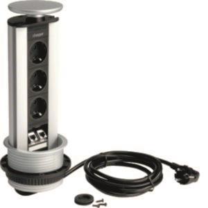 Hager Tischeinbaumodul 3Steck-  G7045LAN 