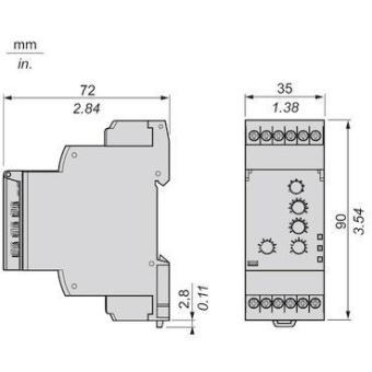 GS Spannungswächter, 2W,      RM35UB3N30 