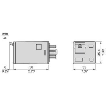 GS Universalrelais 3W ZYL Prüf  RUMC32P7 
