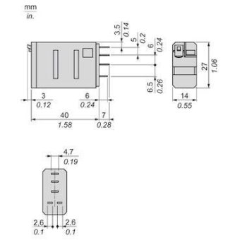 Schneider Leistungsrelais 1W 15A RPM11B7 