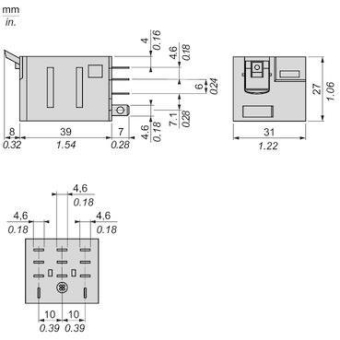 Schneider Leistungsrelais 3W 15A RPM31F7 
