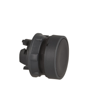 GS Drucktaster flach schwarz mit ZB5AH02 