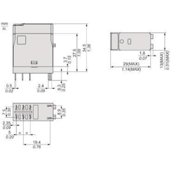 Schneider Interface Relais       RXG23P7 