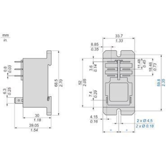Schneider Leistungsrelais 2W 30A RPF2BBD 