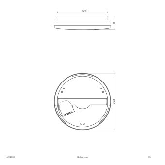 EVN LED Anbaupanel rund si    AP27251425 