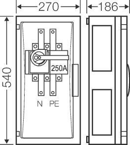 HENS ENYSTAR-Lastschaltergehduse FP 5312 