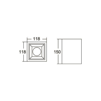 Brumberg LED-Anbaudownlight   42642175DA 