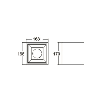 Brumberg LED-Anbaudownlight 230 42643174 