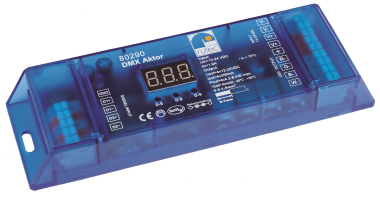 Rutec DMX Aktor 350mA mehrfarbig   80290 