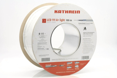 KATH Koaxialkabel 100m  LCD 111 A+ light 