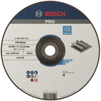 Bosch Trennscheibe gekröpft   2608603162 