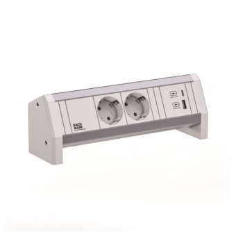 Bachmann DESK 2xUTE 1xUSB A/C   902.0295 