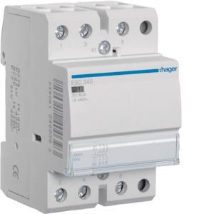 Hager Installationsschütz 40A     ESC340 