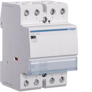 Hager Installationsschütz 63A     ESD463 