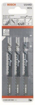 Bosch 3Stichsägeblatt U144D   2608630568 