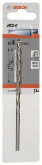 Bosch 1Metallbohrer HSS-G DIN 2608595680 