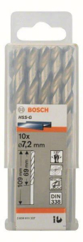 Bosch 10Metallbohrer HSS-G    2608595337 