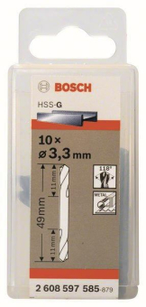 Bosch 10Doppelendbohrer HSS-G 2608597585 