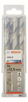 Bosch 5Metallbohrer HSS-G DIN 2608595082 