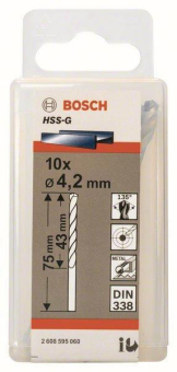 Bosch 10Metallbohrer HSS-G    2608595060 