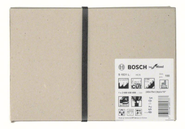 Bosch 100Säbelsägeblatt S1531 2608650698 