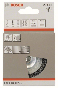 Bosch Scheibenbürste Stahl    2608622007 