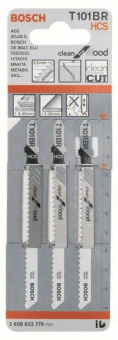 Bosch 3Stichsägeblatt T101BR  2608633779 