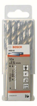 Bosch 10Metallbohrer HSS-G    2608595071 
