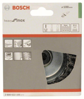 Bosch Topfbürste Edelstahl    2608622105 