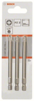 Bosch Schrauberbit Extra-Hart PZ3 