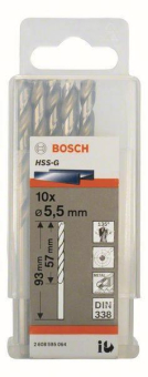 Bosch 10Metallbohrer HSS-G    2608595064 