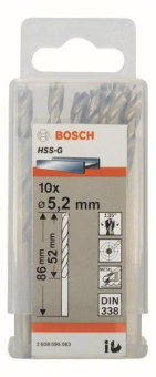 Bosch 10Metallbohrer HSS-G    2608595063 