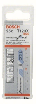 Bosch Stichsägeblatt T 123 X, 2608638474 