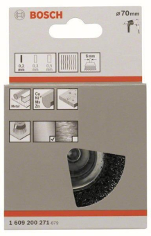 Bosch Topfbürste Stahl        1609200271 