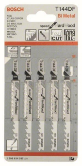 Bosch 5Stichsägeblatt T144DF  2608634567 