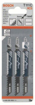 Bosch 3Stichsägeblatt T111C   2608630808 
