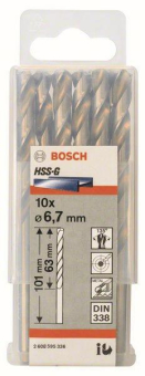 Bosch 10Metallbohrer HSS-G    2608595336 