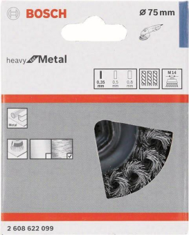 Bosch Topfbürste Stahl        2608622099 