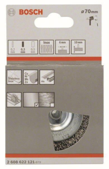 Bosch Scheibenbürste Edelst.  2608622121 