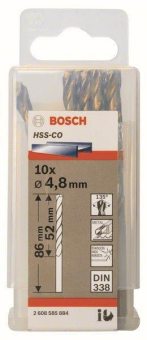 Bosch 10Metallbohrer HSS-Co   2608585884 