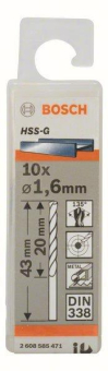 Bosch 10Metallbohrer HSS-G    2608585471 